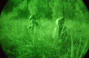 Facial recognition systems have come a long way in helping the military determine "who's there?" at night.